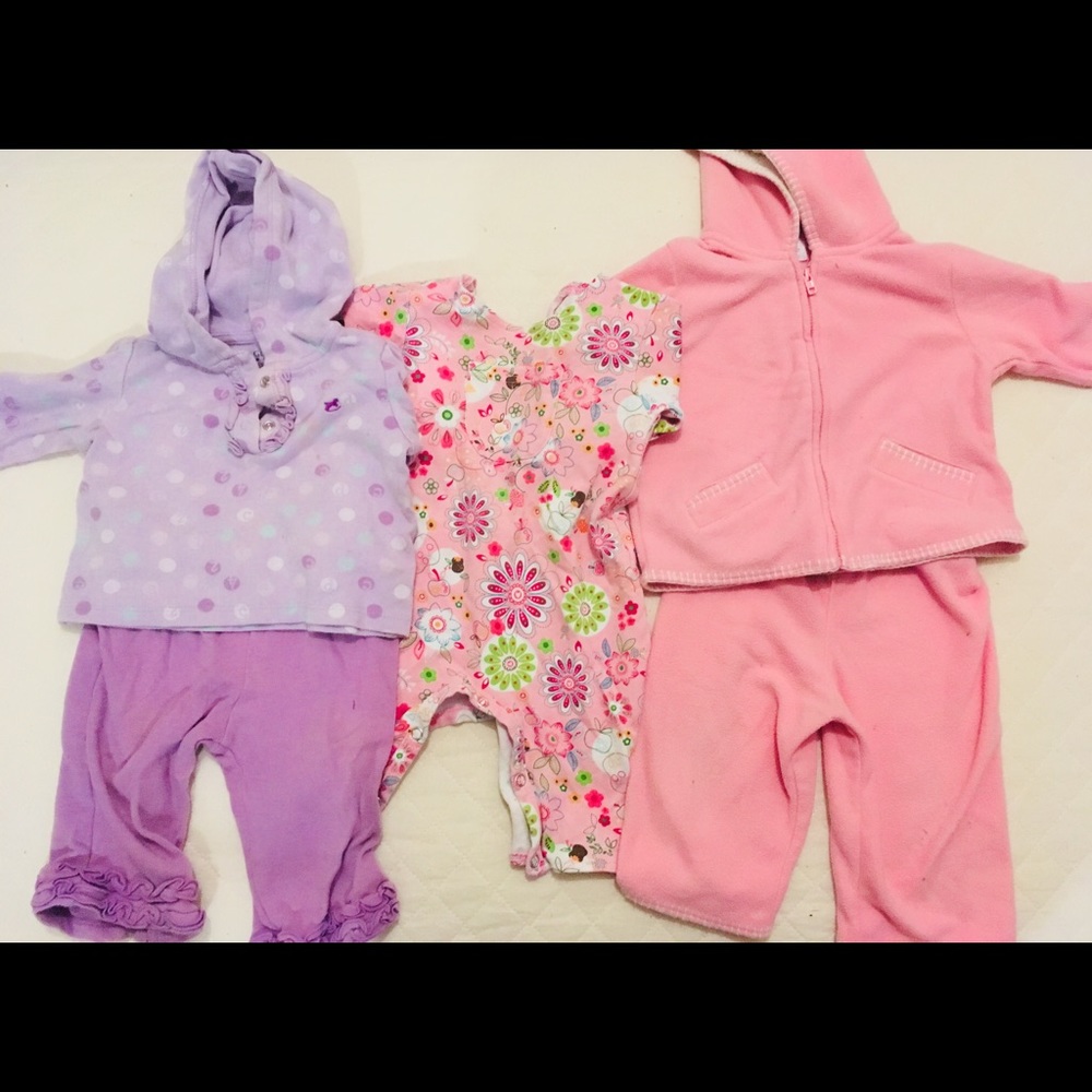 3-6 months girls outfits